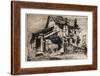 The Unsafe Tenement from Twelve Etchings from Nature, 1858-James Abbott McNeill Whistler-Framed Giclee Print