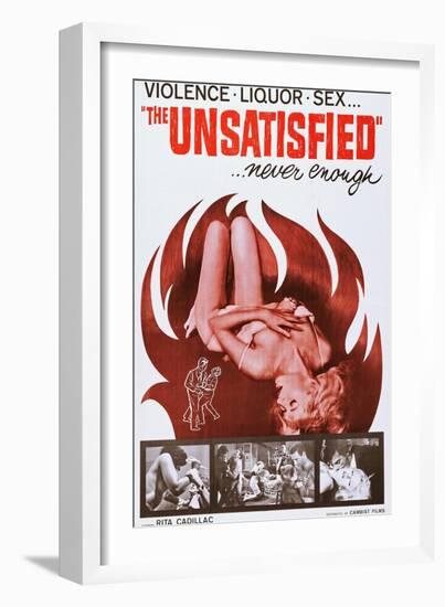 The Unsatisfied-null-Framed Art Print