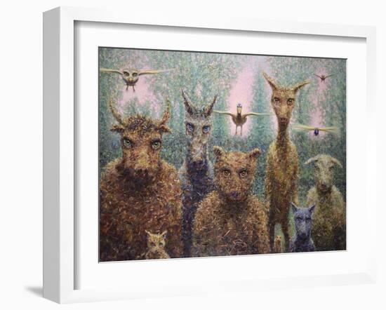 The Untamed-James W. Johnson-Framed Giclee Print