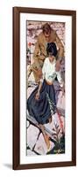 The Unthinkable  - Saturday Evening Post "Leading Ladies", July 30, 1960 pg.31-Mike Ludlow-Framed Giclee Print