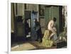 The Untimely Visit, Ca. 1868-Eduardo Zamacois y Zabala-Framed Giclee Print