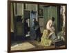 The Untimely Visit, Ca. 1868-Eduardo Zamacois y Zabala-Framed Giclee Print