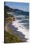 The Untouched West Coast of South Island Between Greymouth and Westport, West Coast, South Island-Michael Runkel-Stretched Canvas