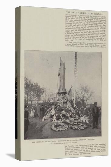 The Unveiling of the Iltis Monument at Shanghai, after the Ceremony-null-Stretched Canvas