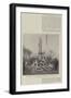 The Unveiling of the Iltis Monument at Shanghai, after the Ceremony-null-Framed Giclee Print