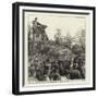 The Unveiling of the Waterloo Monument in the Evere Cemetery, Brussels, by the Duke of Cambridge-null-Framed Giclee Print