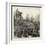 The Unveiling of the Waterloo Monument in the Evere Cemetery, Brussels, by the Duke of Cambridge-null-Framed Giclee Print