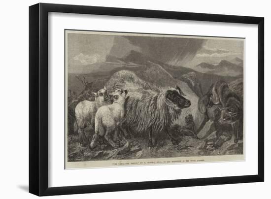 The Unwelcome Visitor-Richard Ansdell-Framed Giclee Print