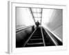 The Up Escalator-Sharon Wish-Framed Photographic Print