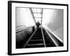 The Up Escalator-Sharon Wish-Framed Photographic Print