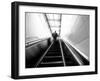 The Up Escalator-Sharon Wish-Framed Photographic Print