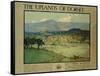 The Uplands of Dorsetm C.1924-Donald Maxwell-Framed Stretched Canvas