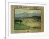 The Uplands of Dorsetm C.1924-Donald Maxwell-Framed Giclee Print