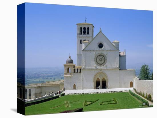 The Upper Church (1182-1226), Basilica of Saint Francis, Assisi, Umbria, Italy-Richard Ashworth-Stretched Canvas