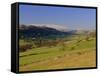 The Upper Dove Valley, Pilsbury, Hartington, Peak District National Park, Derbyshire, England, UK-Pearl Bucknell-Framed Stretched Canvas