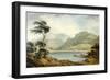 The Upper End of Coniston Lake, Lancashire, 1801-John Warwick Smith-Framed Giclee Print