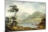 The Upper End of Coniston Lake, Lancashire, 1801-John Warwick Smith-Mounted Giclee Print