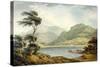 The Upper End of Coniston Lake, Lancashire, 1801-John Warwick Smith-Stretched Canvas