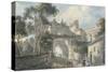 The Upper Gate, Conway, Wales-Paul Sandby-Stretched Canvas