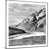 The Upper Karakash Valley, China, 1895-null-Mounted Giclee Print