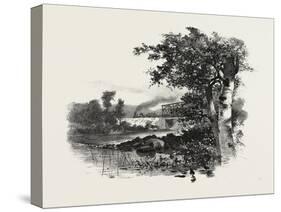 The Upper Lakes, Canada Pacific Railway, Kaministiquia River, Canada, Nineteenth Century-null-Stretched Canvas