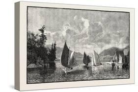 The Upper Lakes, Killarney, Canada, Nineteenth Century-null-Stretched Canvas