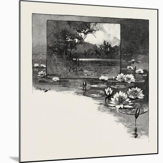 The Upper Lakes, Lake Helen, Canada, Nineteenth Century-null-Mounted Giclee Print