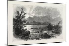 The Upper Lakes, the Sleeping Giant, Canada, Nineteenth Century-null-Mounted Giclee Print
