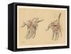 The Upper Limb. Superficial and Deep Views of the Palm of the Hand-G. H. Ford-Framed Stretched Canvas