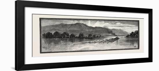 The Upper Ottawa River, Canada, Nineteenth Century-null-Framed Giclee Print