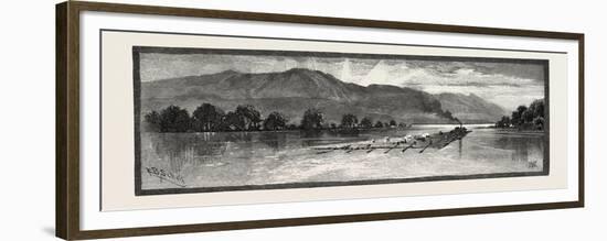 The Upper Ottawa River, Canada, Nineteenth Century-null-Framed Premium Giclee Print