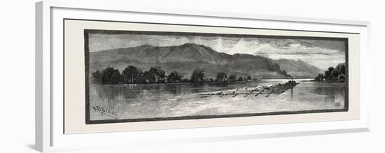 The Upper Ottawa River, Canada, Nineteenth Century-null-Framed Premium Giclee Print