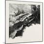 The Upper Ottawa, the Chats Falls, Canada, Nineteenth Century-null-Mounted Giclee Print