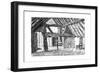 The Upper Story of Shakespeare's Birthplace, Stratford-Upon-Avon, 1885-Edward Hull-Framed Giclee Print