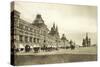 The Upper Trading Rows in Red Square, Moscow, Russia, 1910S-null-Stretched Canvas