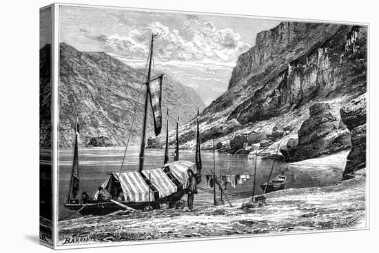 The Upper Yangtse-Kiang, China, 1895-Weber-Stretched Canvas