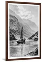 The Upper Yangtze River, China, 1895-Charles Barbant-Framed Giclee Print