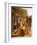 The Upset Flower Cart-W.a. Atkinson-Framed Giclee Print