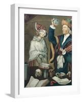 The Urine Examination-German School-Framed Giclee Print