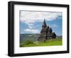 The Urnes Stave Church in Urnes, on Sogne Fjord, Vestlandet-Ellen Rooney-Framed Photographic Print