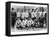 The Uruguay Football Team at the Paris Olympic Games, 1924-null-Framed Stretched Canvas
