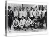 The Uruguay Football Team at the Paris Olympic Games, 1924-null-Stretched Canvas