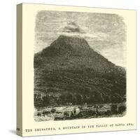 The Urusayhua, a Mountain in the Valley of Santa Ana-Édouard Riou-Stretched Canvas