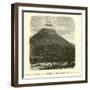 The Urusayhua, a Mountain in the Valley of Santa Ana-Édouard Riou-Framed Giclee Print