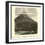 The Urusayhua, a Mountain in the Valley of Santa Ana-Édouard Riou-Framed Giclee Print