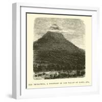 The Urusayhua, a Mountain in the Valley of Santa Ana-Édouard Riou-Framed Giclee Print