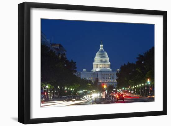 The US Capitol, Washington Dc.-Jon Hicks-Framed Photographic Print