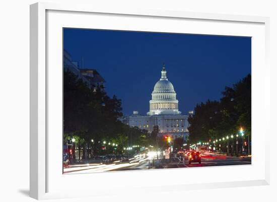 The US Capitol, Washington Dc.-Jon Hicks-Framed Photographic Print