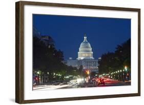 The US Capitol, Washington Dc.-Jon Hicks-Framed Photographic Print