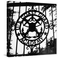 The Us Coast Guard Academy Gate-William C^ Shrout-Stretched Canvas